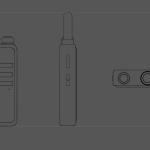 Walkie talkie turnaround prop