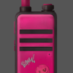 Walkie talkie color mood prop